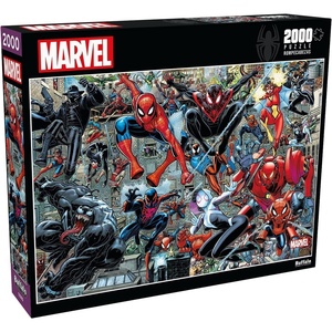 image:imageBuffalo Games  Marvel  SpiderVerse  2000 Piece Jigsaw Puzzle for Adults Challenging Puzzle Perfect for Game Nights  Finished Puzzle Size is 3850 x 2650