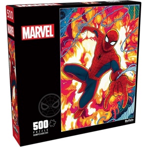 image:imageBuffalo Games  Marvel Tales Featuring SpiderMan  500 Piece Jigsaw Puzzle for Adults Challenging Puzzle Perfect for Game Nights  Finished Size is 2125 x 1500