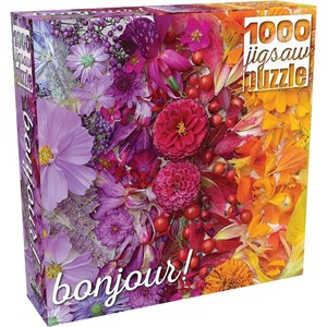 image:imageBuffalo Games  Meghan Crandall  Gradient Flora  1000 Piece Jigsaw Puzzle for Adults Challenging Puzzle Perfect for Game Nights  Finished Size is 2675 x 1975