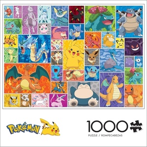 image:imageBuffalo Games  Pokemon  Frames  1000 Piece Jigsaw Puzzle for Adults Challenging Puzzle Perfect for Game Nights  1000 Piece Finished Size is 2675 x 1975 Large
