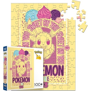 image:imageBuffalo Games  Pokemon Sweet on You  100 Piece Jigsaw Puzzle for Families Challenging Puzzle Perfect for Game Nights  Finished Size is 1500 x 1100