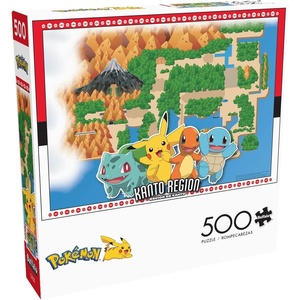 image:imageBuffalo Games  Pokmon  Kanto Region  500 Piece Jigsaw Puzzle for Adults  Challenging Puzzle Perfect for Game Nights  Finished Puzzle Size is 2125 x 1500