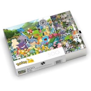 image:imageBuffalo Games  Silver Select  Pokemon  Favorites Group  500 Piece Jigsaw Puzzle for Adults Challenging Puzzle Perfect for Game Nights  Finished Size is 2125 x 1500
