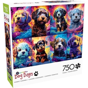 image:imageBuffalo Games  Wumples  Wumples  Cosmic Canines  750 Piece Jigsaw Puzzle for Adults Challenging Puzzle Perfect for Game Nights  Finished Size is 2400 x 1800