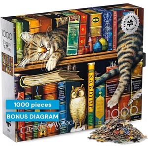 image:imageBuffalo Games Charles Wysocki  Frederick The Literate  1000 Piece Jigsaw Puzzle  Multicolor Rectangular Expert  Recycled Board  Reference Diagram  Adult Jigsaw Puzzles 1000 Pieces