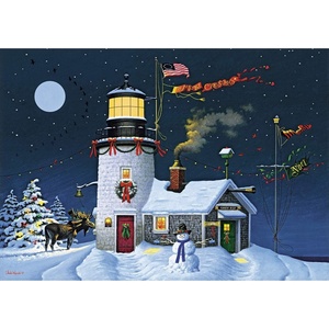image:imageBuffalo Games Charles Wysocki Take Out Window 300 Piece Jigsaw Puzzle  2125 x 15 in Large  Focus amp Relaxation  Poster Included  300 Piece Puzzles for Adults