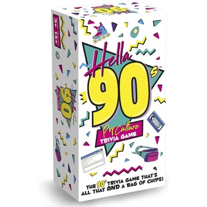 image:imageBuffalo Games Hella 90s Pop Culture Trivia Card Game  Brown Pack of 1 200 Trivia Cards Timer  90s Nostalgia amp Hip Hop  Quiz for Adults  Adult Game Night amp Music Quiz