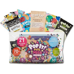 image:imageBuffalo Games Pop It Pets  Season 2  The MEGA Pack  The Ultimate Sensory Fidget Toy  Popping Bubbles and Adorable Characters  Collector map with Cards and Stickers from Buffalo Games