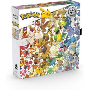 image:imageBuffalo Games Silver Select Kanto 151 Jigsaw Puzzle  500 Pieces 2125 x 15 in  PrecisionCut Pieces amp Smooth Assembly  Vibrant Artwork amp Anime Puzzle Experience  Full Color Poster amp Recycled Board