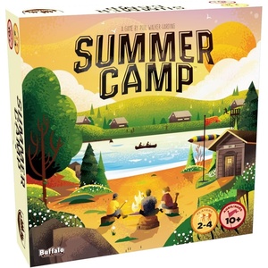 image:imageBuffalo Games Summer Camp DeckBuilding Card Game  24 Players Ages 10 3045 Min  Family Games  Portable Travel Set  Outdoor Activities for Kids
