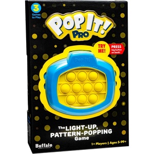 image:imageChuckle amp Roar Pop It Pro Electronic Pattern Game  Multicolor Classic Ages 5 1 Players  Sensory Toy for Travel  Learning Game for Focus  Interactive Toy for Multiplayer Fun