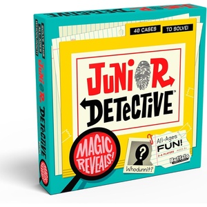 image:imageJunior Detective Game by Buffalo Games Board Games for Kids 610 Family Board Games Mystery Board Game for Kids Cooperative Detective Game Fun Family Games
