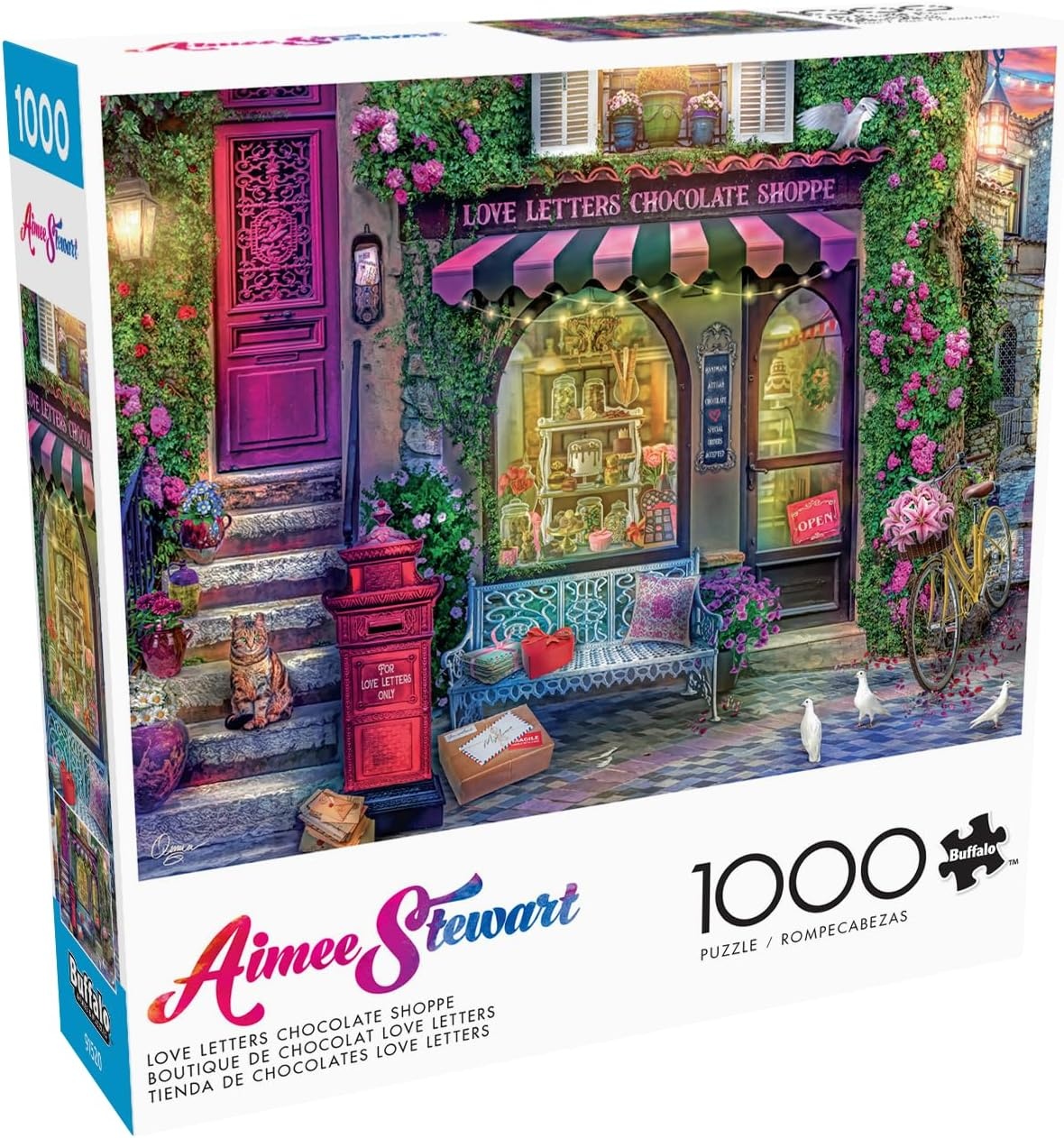 image:imageBuffalo Games Aimee Stewart  Chocolate Shoppe  1000 Piece Jigsaw Puzzle  Multicolor 2675 x 1975 in  1000 Piece Puzzle for Adults  Full Color Poster  High Resolution Artwork
