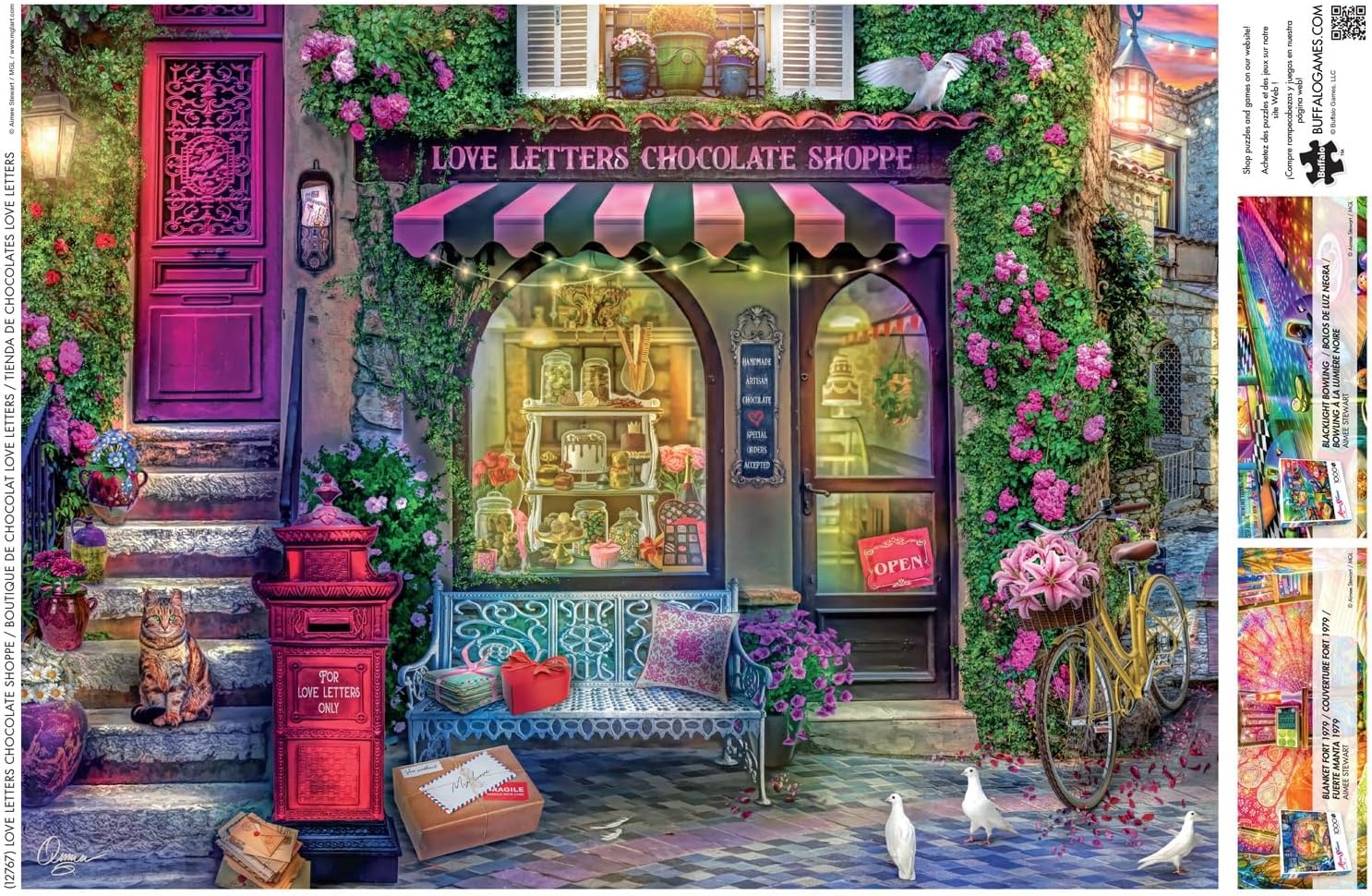 image:imageBuffalo Games Aimee Stewart  Chocolate Shoppe  1000 Piece Jigsaw Puzzle  Multicolor 2675 x 1975 in  1000 Piece Puzzle for Adults  Full Color Poster  High Resolution Artwork