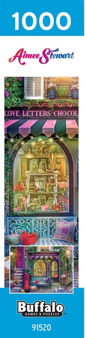 image:imageBuffalo Games Aimee Stewart  Chocolate Shoppe  1000 Piece Jigsaw Puzzle  Multicolor 2675 x 1975 in  1000 Piece Puzzle for Adults  Full Color Poster  High Resolution Artwork
