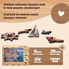 image:imageBuffalo Games  500 Piece Wooden Jigsaw Puzzle Hawaiian Food Truck Festival Premium Quality Wooden Box  Ages 14Cinque Terre