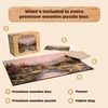 image:imageBuffalo Games  500 Piece Wooden Jigsaw Puzzle Hawaiian Food Truck Festival Premium Quality Wooden Box  Ages 14Sierra Paradise