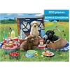 image:imageBuffalo Games  Adorable Animals Puppy Park Picnic 300 Large Piece Jigsaw Puzzle for Adults with Oversized Pieces