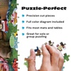 image:imageBuffalo Games  Adorable Animals Puppy Park Picnic 300 Large Piece Jigsaw Puzzle for Adults with Oversized Pieces