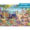 image:imageBuffalo Games  Aimee Stewart Beach Vacation 1000Piece Jigsaw Puzzle for Adults Silver Select Premium Puzzle with Foil Accents