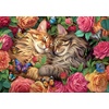 image:imageBuffalo Games  Brigid Ashwood  Cats in Love  500 Piece Jigsaw Puzzle for Adults Challenging Puzzle Perfect for Game Nights  Finished Size is 2125 x 1500