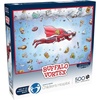 image:imageBuffalo Games  Buffalo Vortex  500 Piece Winter Jigsaw Puzzle  Festive Holiday Puzzles for Adults  PrecisionCut Pieces Christmas Artwork and Hours of Relaxing Fun