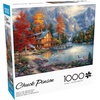 image:imageBuffalo Games  Chuck Pinson  Space for Reflection  1000 Piece Fall Jigsaw Puzzle  Festive Puzzle for Adults  PrecisionCut Pieces Autumn Artwork and Hours of Relaxing Fun