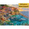 image:imageBuffalo Games  Cinque Terre Seas  1000 Piece Jigsaw Puzzle  Premium Gold Collection Giftable Puzzle for Adults  PrecisionCut Pieces Beautiful Artwork and Hours of Relaxing Fun