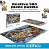 image:imageBuffalo Games  General Store At Christmas 500 Piece Holiday Jigsaw Puzzle  Festive Puzzles for Adults  PrecisionCut Pieces Winter Artwork and Hours of Relaxing Fun