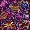 image:imageBuffalo Games  Glow in the Dark  Squishmallow Neon Lights  100 Piece Jigsaw Puzzle