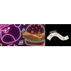 image:imageBuffalo Games  Glow in the Dark  Squishmallow Neon Lights  100 Piece Jigsaw Puzzle