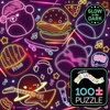 image:imageBuffalo Games  Glow in the Dark  Squishmallow Neon Lights  100 Piece Jigsaw Puzzle