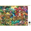 image:imageBuffalo Games  Gold  Aimee Stewart  Merry Mushroom Village Picnic  500 Piece Jigsaw Puzzle for Adults  Challenging Puzzle Perfect for Game Nights