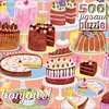 image:imageBuffalo Games  Jenny Miriam  Bonjour  Cakes Galore  500 Piece Jigsaw Puzzle for Adults  Challenging Puzzle Perfect for Game Nights  Finished Size is 2125 x 1500