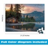 image:imageBuffalo Games  Lakeside Heaven Jigsaw Puzzle 500 Piece Puzzle for Adults Peaceful Lake Landscape Art by Chuck Black