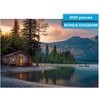 image:imageBuffalo Games  Lakeside Heaven Jigsaw Puzzle 500 Piece Puzzle for Adults Peaceful Lake Landscape Art by Chuck Black