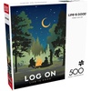 image:imageBuffalo Games  Life is Good  Forest Log On  500 Piece Jigsaw Puzzle for Adults Challenging Puzzle Perfect for Game Nights  Finished Size is 2125 x 1500