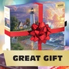 image:imageBuffalo Games  Light of Hope  Abraham Hunter  1000 Piece Jigsaw Puzzle  Premium Gold Collection Giftable Puzzle for Adults  PrecisionCut Pieces