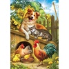 image:imageBuffalo Games  Nadia Strelkina  Summer Farm Friends  500 Piece Jigsaw Puzzle for Adults Challenging Puzzle Perfect for Game Nights  Finished Size is 2125 x 1500