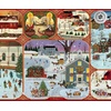 image:imageBuffalo Games  Silver Select Charles Wysocki Winter Collage 2000 Piece Jigsaw Puzzle Colorful Puzzle for Adults  PrecisionCut Pieces Beautiful Artwork and Hours of Relaxing FunWinter Collage