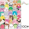 image:imageBuffalo Games  Squishmallows Buddies 100 Piece Jigsaw Puzzle Family Puzzle Ages 6 Made in USA Recycled Premium Board FullColor Poster