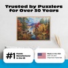 image:imageBuffalo Games Abraham Hunter Adirondack Lake 500 Piece Jigsaw Puzzle  2125 x 15 in Gold Collection  Puzzles for Adults with Bonus Poster  Precision Cut Pieces  Recycled Board