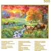 image:imageBuffalo Games Abraham Hunter September Pasture 500 Piece Jigsaw Puzzle  15 x 2125 in FullColor Poster Included  Jigsaw Puzzles for Adults  PrecisionCut Pieces  Relaxing Adult Activity