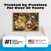 image:imageBuffalo Games Aimee Stewart  Family Campsite  Look Closer  500 Piece Jigsaw Puzzle  2125 x 15 in  Hidden Images  Reference Poster  Adult PuzzlesMerry Mushroom Cottage