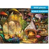 image:imageBuffalo Games Aimee Stewart  Family Campsite  Look Closer  500 Piece Jigsaw Puzzle  2125 x 15 in  Hidden Images  Reference Poster  Adult PuzzlesMerry Mushroom Cottage