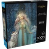 image:imageBuffalo Games Annie Stegg Gerard  The Snow Queen  1000 Piece Jigsaw Puzzle  2675 x 1975 in Pack of 1  Glitter Finish  Bonus Poster  Winter Scene Puzzle