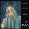 image:imageBuffalo Games Annie Stegg Gerard  The Snow Queen  1000 Piece Jigsaw Puzzle  2675 x 1975 in Pack of 1  Glitter Finish  Bonus Poster  Winter Scene Puzzle