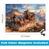 image:imageBuffalo Games Blend COTA Wild Wild West 1000 Piece Jigsaw Puzzle  2675 x 1975 in  Western Action Art  Recycled Board amp Poster  Puzzles for Adults 1000 Pieces