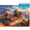 image:imageBuffalo Games Blend COTA Wild Wild West 1000 Piece Jigsaw Puzzle  2675 x 1975 in  Western Action Art  Recycled Board amp Poster  Puzzles for Adults 1000 Pieces