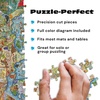 image:imageBuffalo Games Carrie Wagner Colorful Country 1000 Piece Jigsaw Puzzle  2675 x 1975 in Ages 14 amp Up  Family Night Adult Puzzle  USA Map Art  Recycled Board